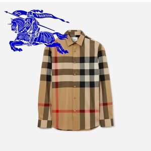 Burberry Multicolor Plaid Blouse